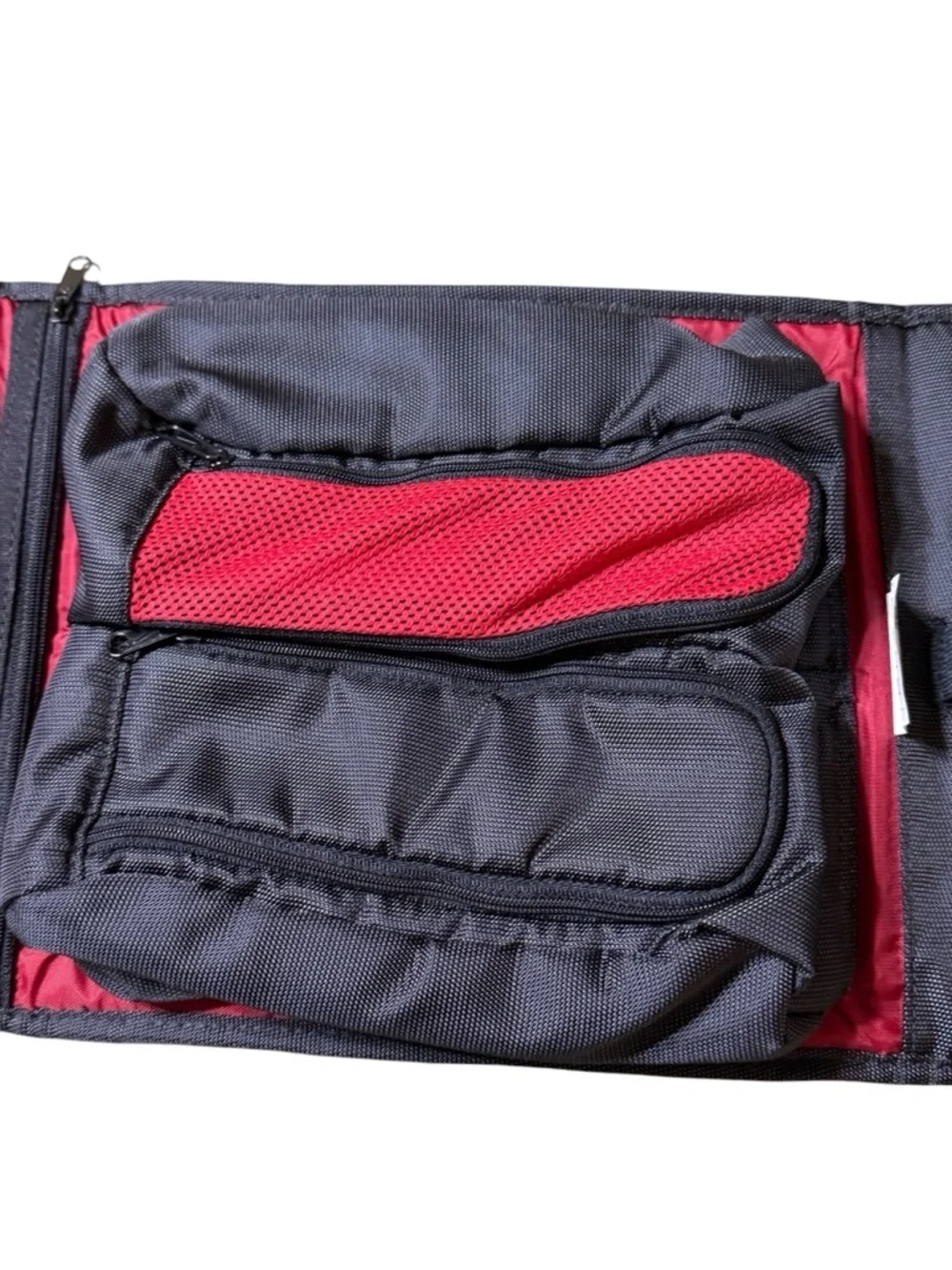 Vintage Nike Black Foldable Toilety Cosmetic Travel Bag